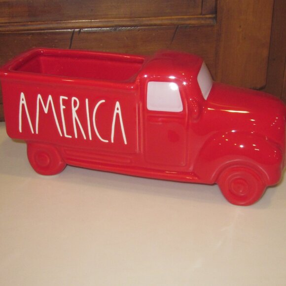 Rae Dunn Other - Rae Dunn America Red Truck Ceramic